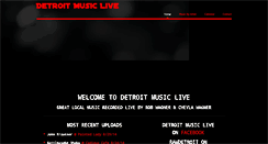 Desktop Screenshot of detroitmusiclive.com